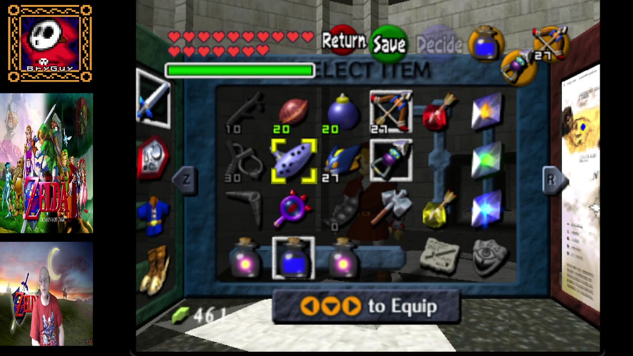 Zelda Ocarina of Time @N64Archive Nintendo64 part 17 if not then something else possibly