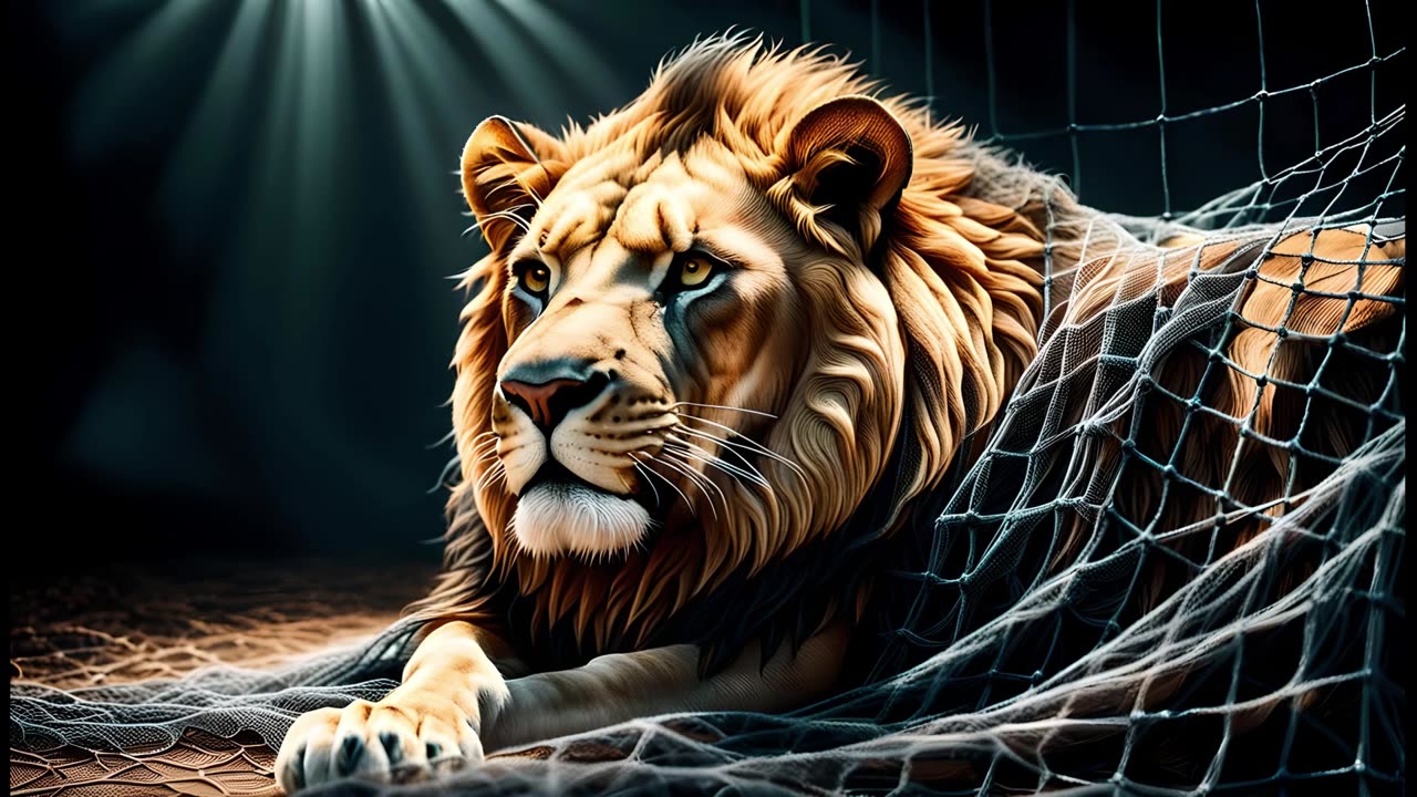 Ezopove bájky - Lev a myš