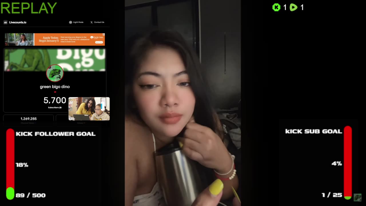 INTERNATIONAL LIVE STREAM RANDOM REPLAY!