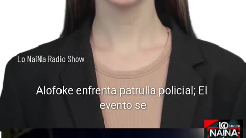 Alofoke enfrenta patrulla policial