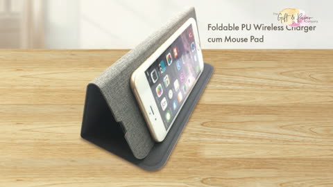 Boost Productivity & Branding | Custom Wireless Charging Mouse Pads for Corporate Gifts