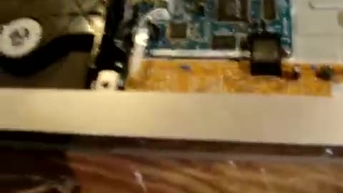 Dvd player smashed