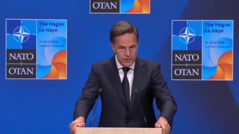 Sec Gen NATO Mark Rutte: Doesn't POTUS deserve some praise❓