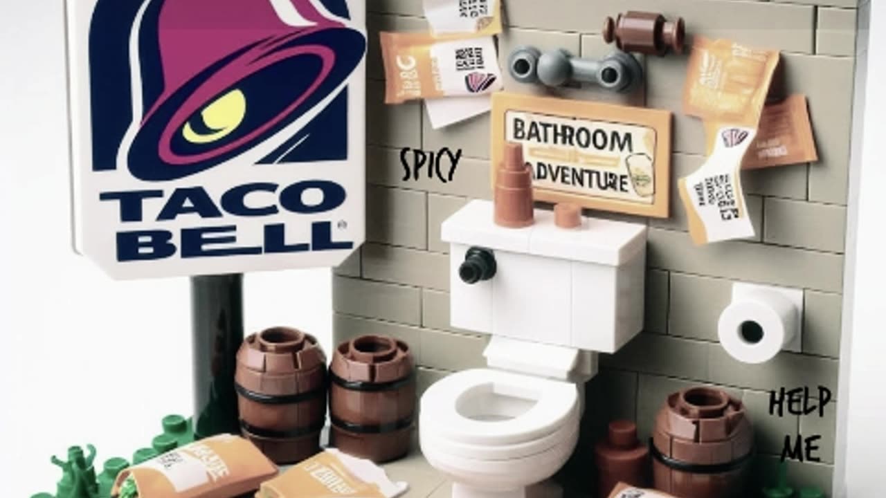Taco Bell Brick Scene #meme