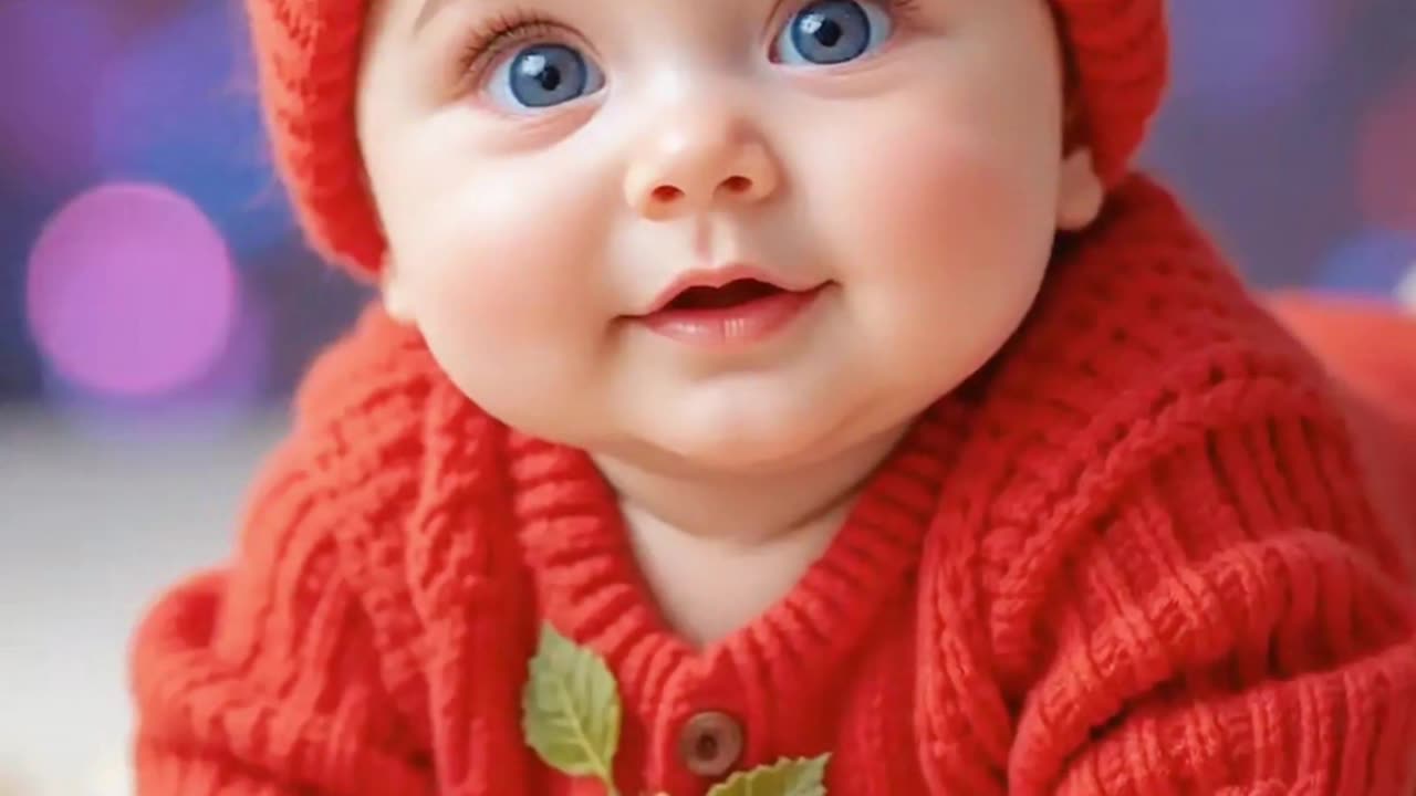 Cute baby love papa 😘💗.