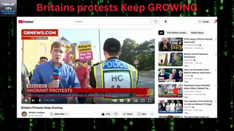 Britains protests Keep GROWING