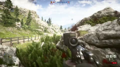 Battlefield 1 Online Conquest Sniper Gameplay No Commentary