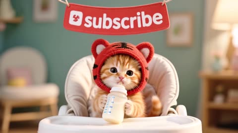 Cat Mom Daisy & Tiger-Hat Kitten’s Heartwarming Journey