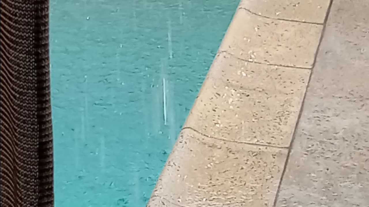 Hail in southern California pt 2
