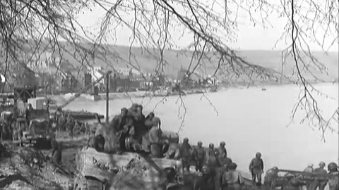 5TH INFANTRY DIVISI... - 5TH INFANTRY DIVISION RHINE RIVER CROSSING, NEIRSTEIN, GERMA - 111-adc-3757