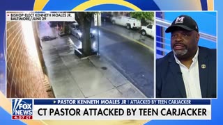Pastor Kenneth Moales wrestles teen carjacker to the ground in SHOCKING video