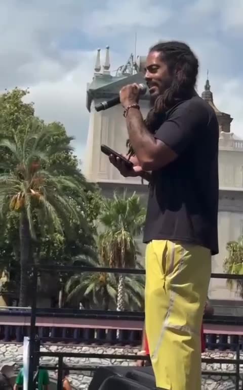 Bob Vylan at Global Sumud Flotilla Barcelona with Global movement to Gaza