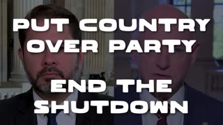 PARTY OVER COUNTRY: Mark Kelly and Ruben Gallego Vote to Keep Government Shut Down