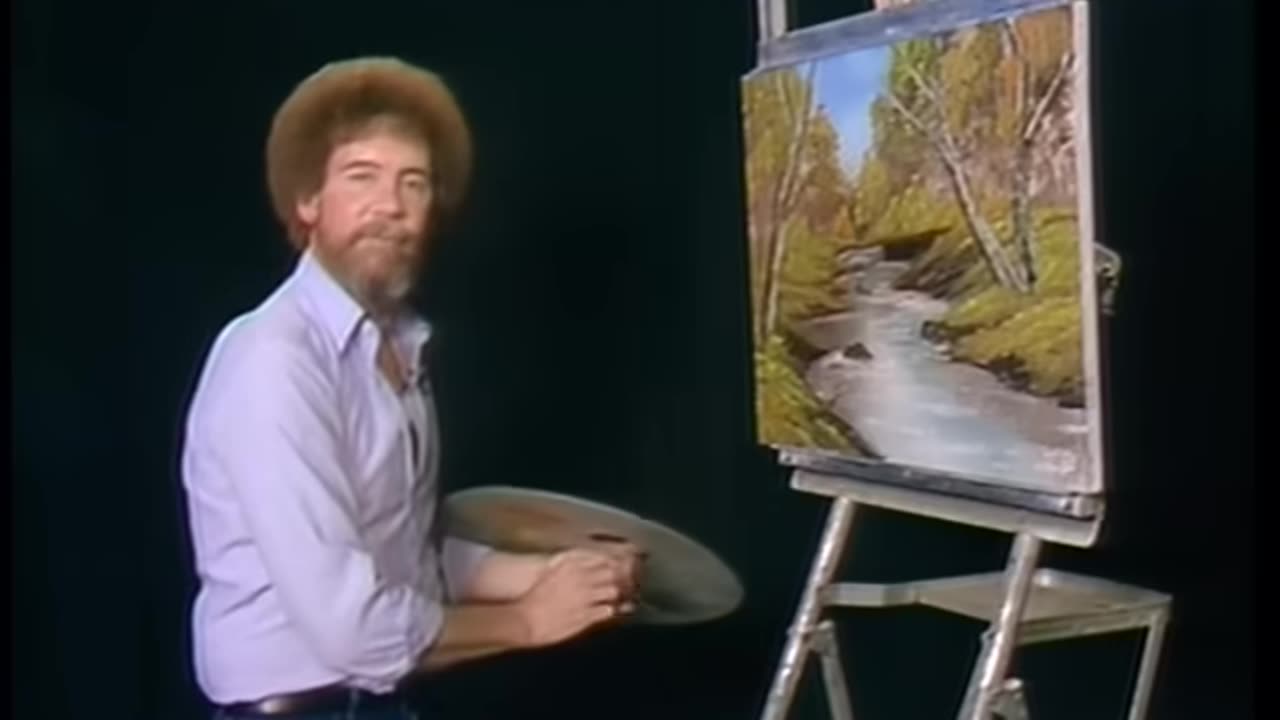 Bob Ross - Whispering Stream (Season 6 Episode 4)