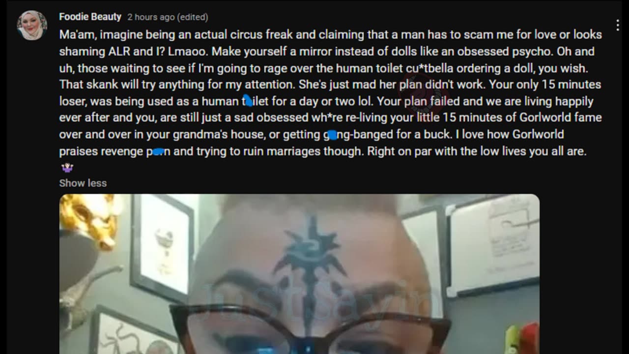 Foodie Beauty Deleted Community Post About Yaba , Sam, And Kaibella ,But Kaibella Responded