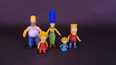 Jakks Pacific The Simpsons Marge and Maggie Simpson Figure Set