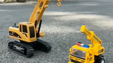 "Awesome Crane Toy for Kids 🏗️ | Construction Fun with Toy Crane Truck!"