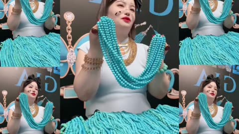 20250712-12 Bold Life: 10kg Turquoise Big Bead, Live Sale
