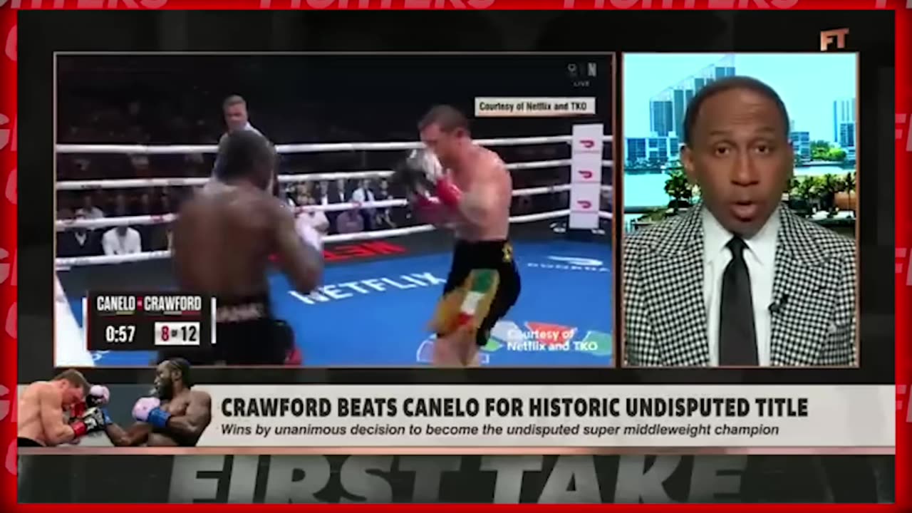 Crawford's Historic Upset: Canelo's Legacy Shattered! #shorts