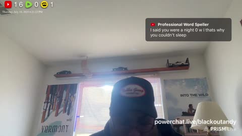 07/10/25 Blackout Andy VOD: "710 phat dab attempt (short stream)"