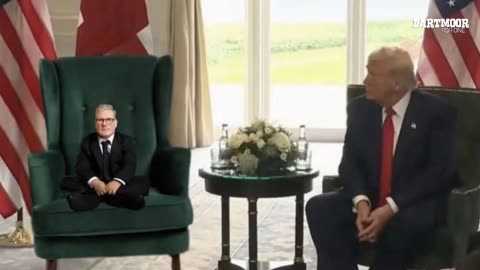Trump Treats Starmer Like a Schoolboy in Brutal Scotland Meeting.