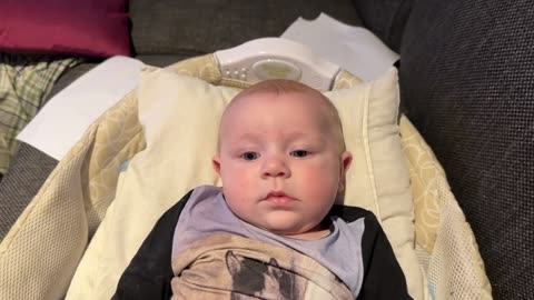 Baby Kayla Day 122 – Not Today, Camera! Sleepy & Totally Unimpressed 😴📷