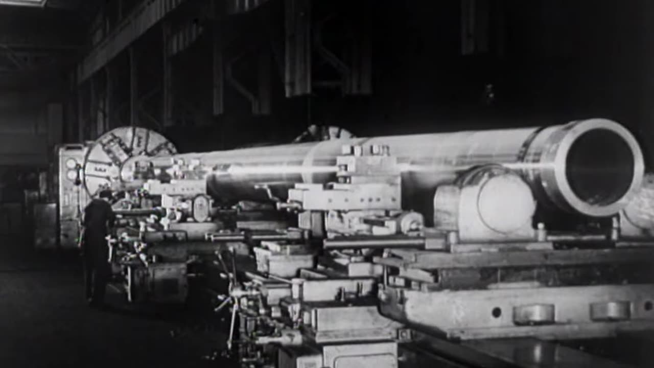 The making of a Krupp K5 280mm railway gun