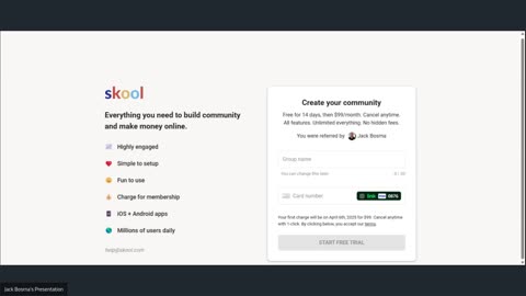 The Skool Referral Link