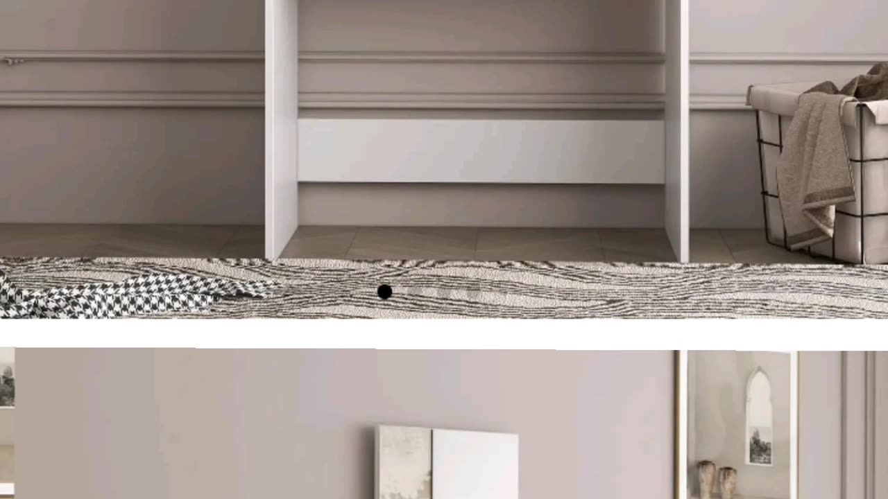 White Vanity Dressing Table with Mirror—a must-have for any beauty routine or stylish space