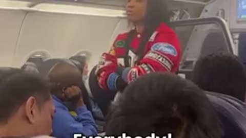Drunk Girl Refuses To Leave Flight