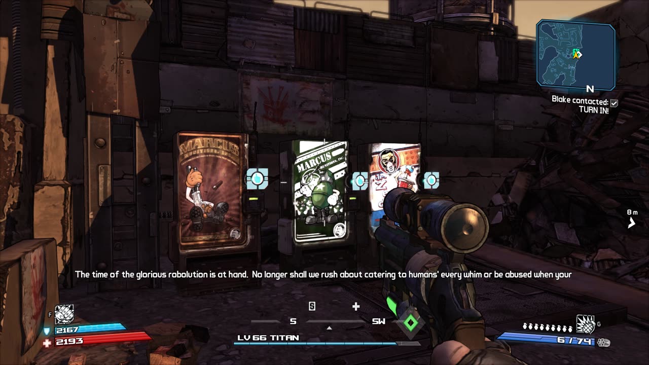 Borderlands Walkthrough Part 43 (DLC) (Lotsa Clap Traps)