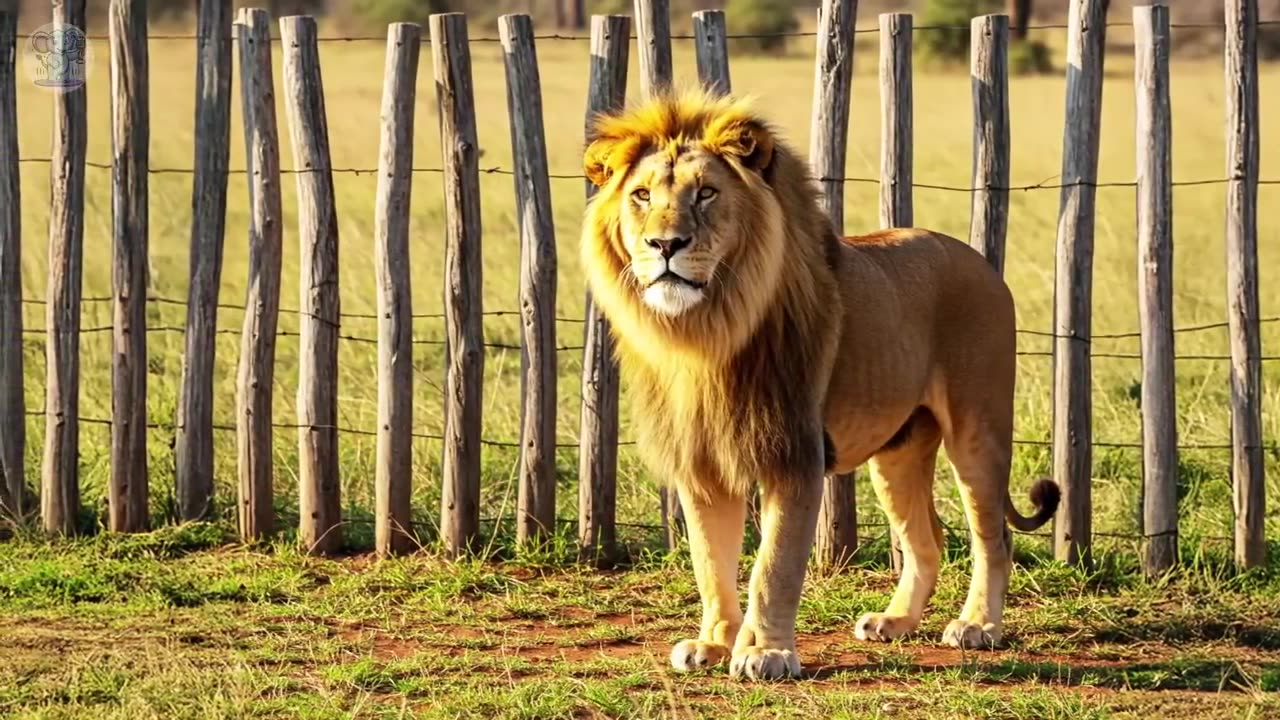 A male lion gave his cub to a man, when they knew the reason, everyone was shocked.