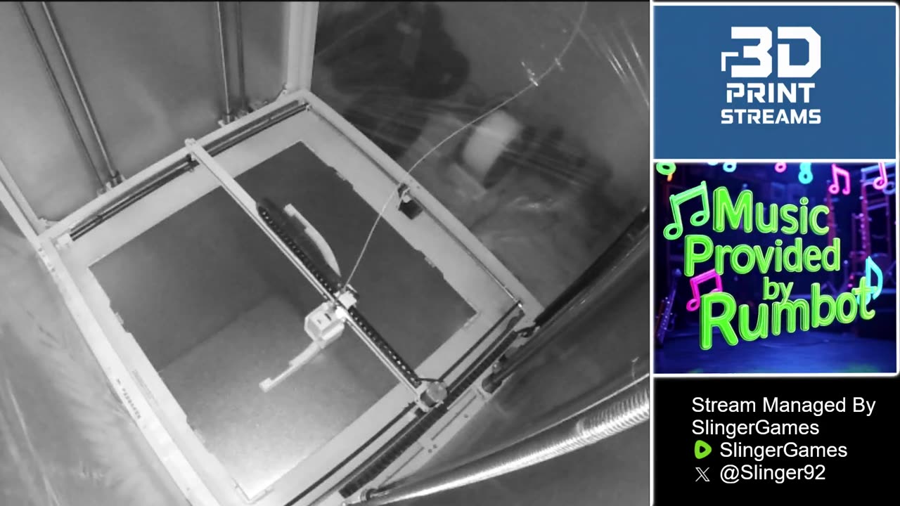 LIVE Large Format 3D Print - 01/05/2026