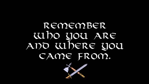 Remember Who You Are and Where You Came From