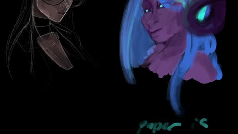 Helena and Somnia my OCs speedpaint