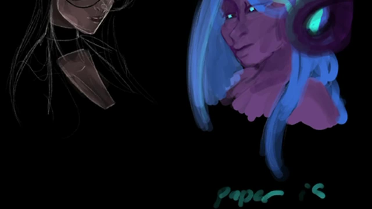 Helena and Somnia my OCs speedpaint
