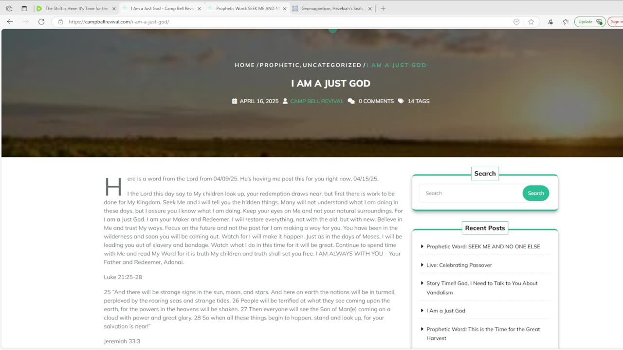 The Shift is Here: It's Time for the Church to Rise Up!
