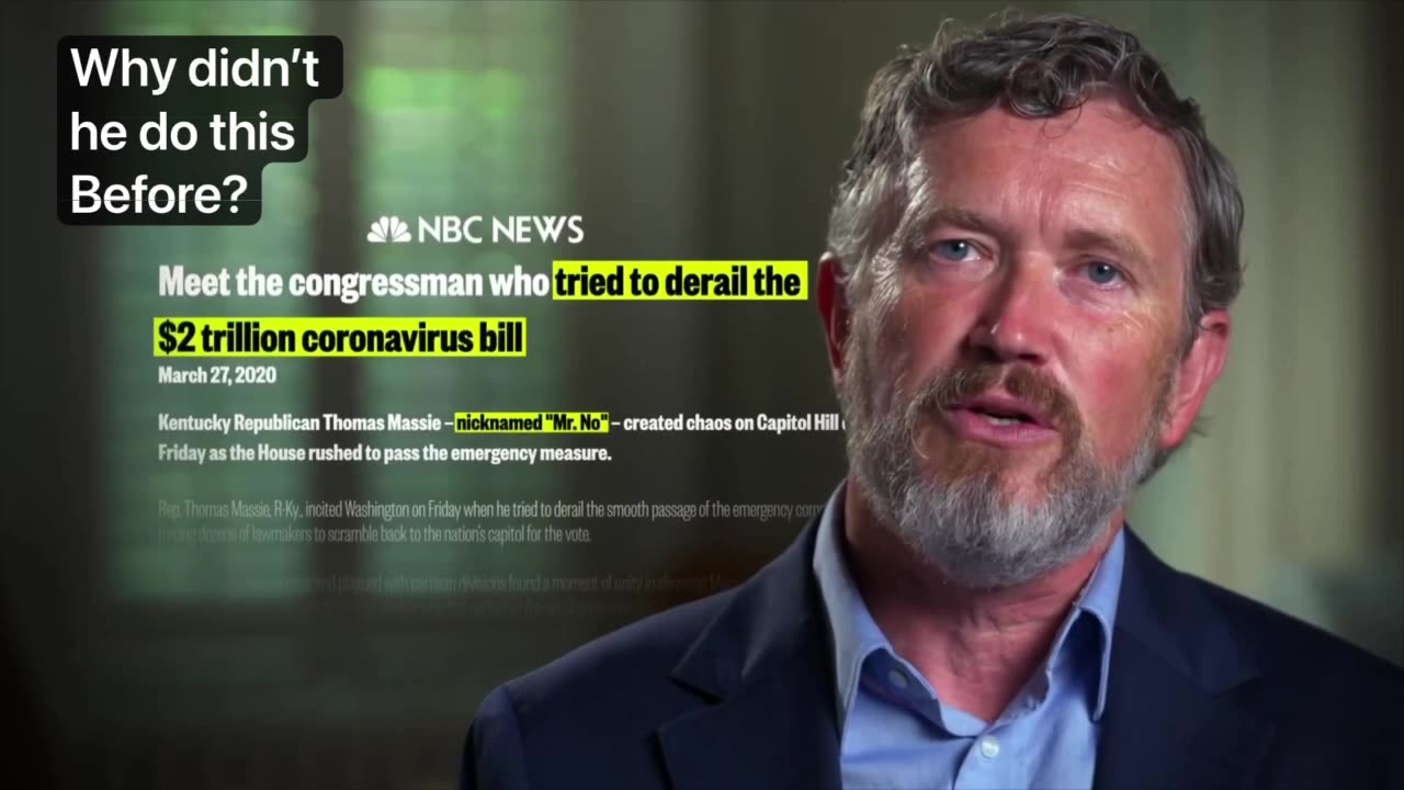 Thomas Massie: NOW… I’m leading the charge to release the Epstein Files