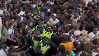 There are no British people in carnival in London.