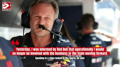 Christian Horner exited Red Bull with an emotional farewell speech