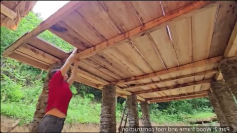 Wood Harvesting - Felling Trees with Ancient Tools Part 5