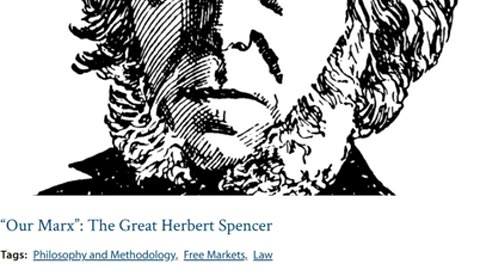 “Our Marx”： The Great Herbert Spencer. By Jorge Besada.