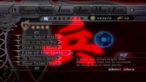 Xbox Enhanced Longplay - Ninja Gaiden Black Chapter 7 4k