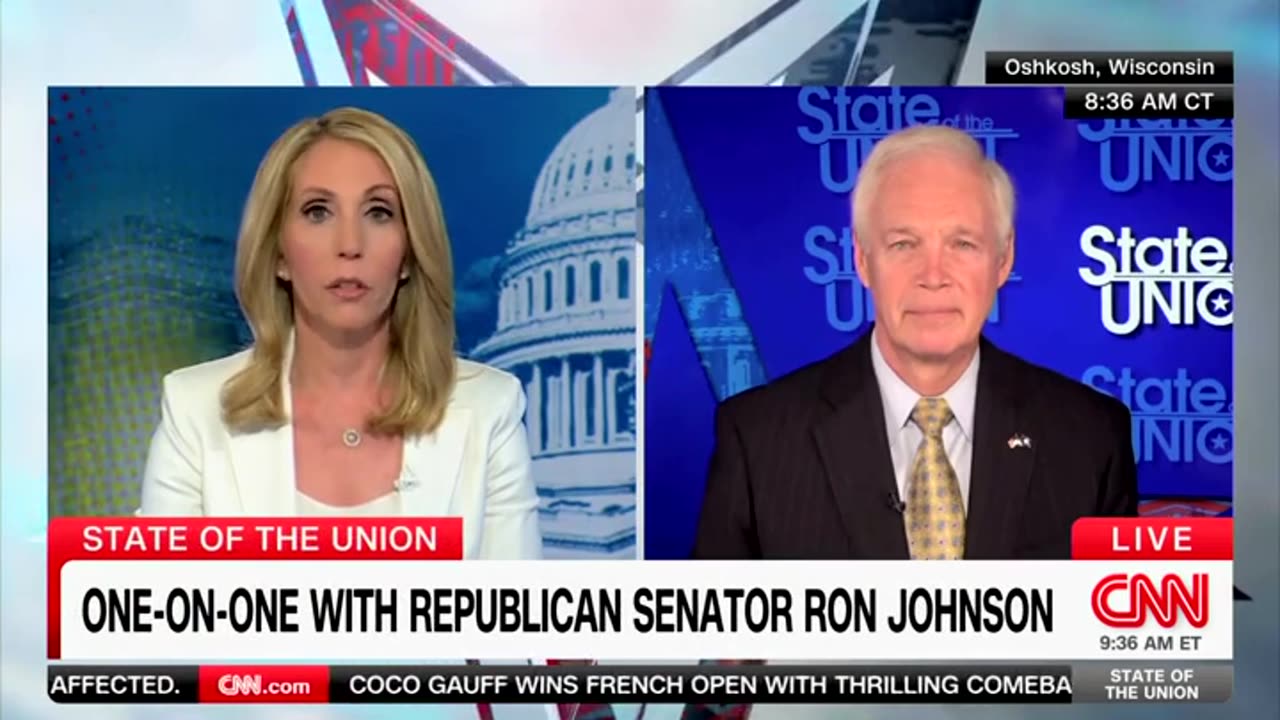 Senator Ron Johnson on State of the Union 6.8.25