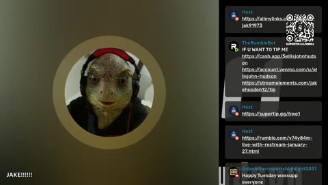 Live with Restream, January 27