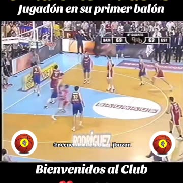 DEBUT DE SERGIO RODRÍGUEZ "Jugadón en su primer balón" 🪄🏀