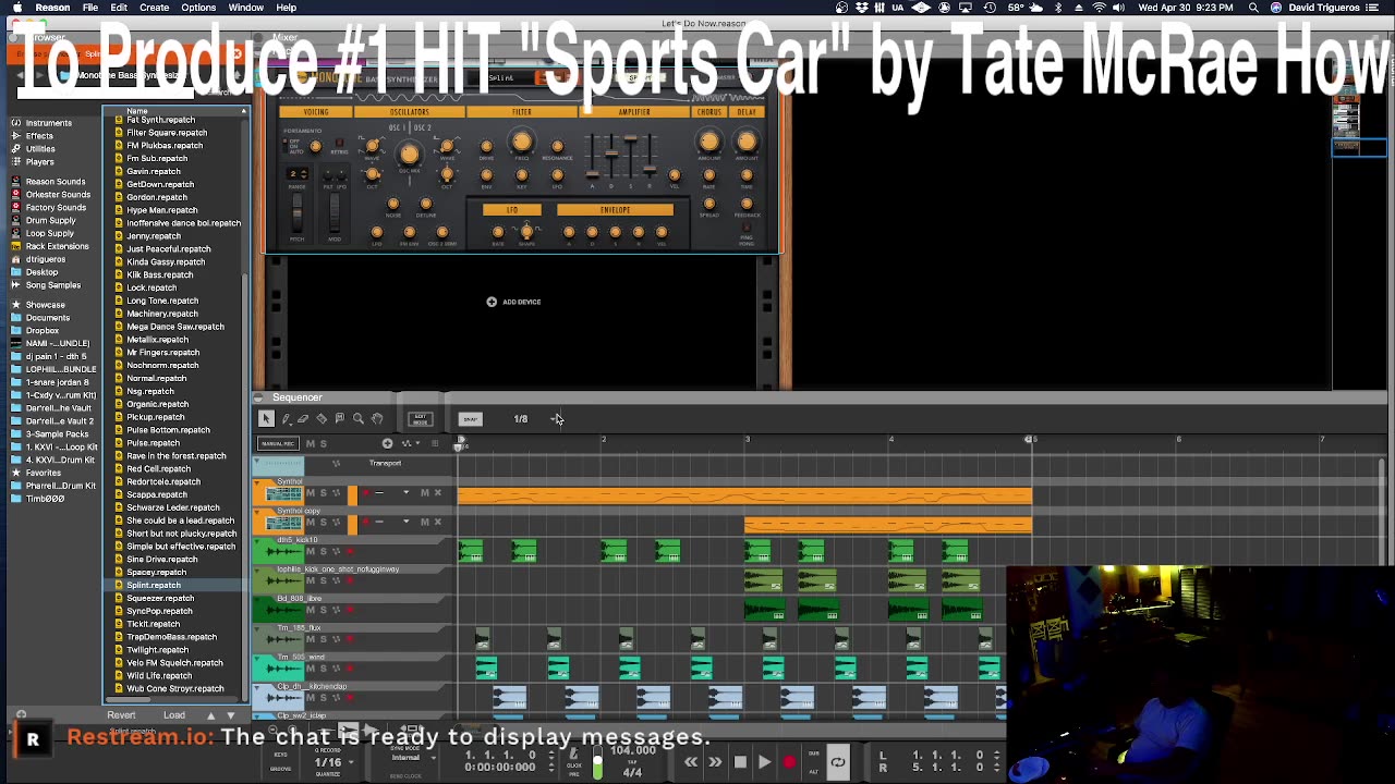 How To Produce #1 HIT "Sports Car" by Tate McRae