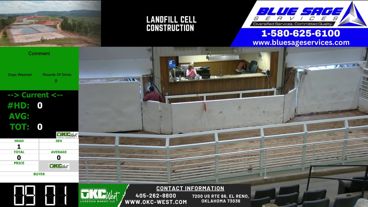 4/5/2025 - Reds in the Heartland Red Angus Sale - OKC West