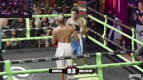 Charleston White boxing match against one of the Island boys