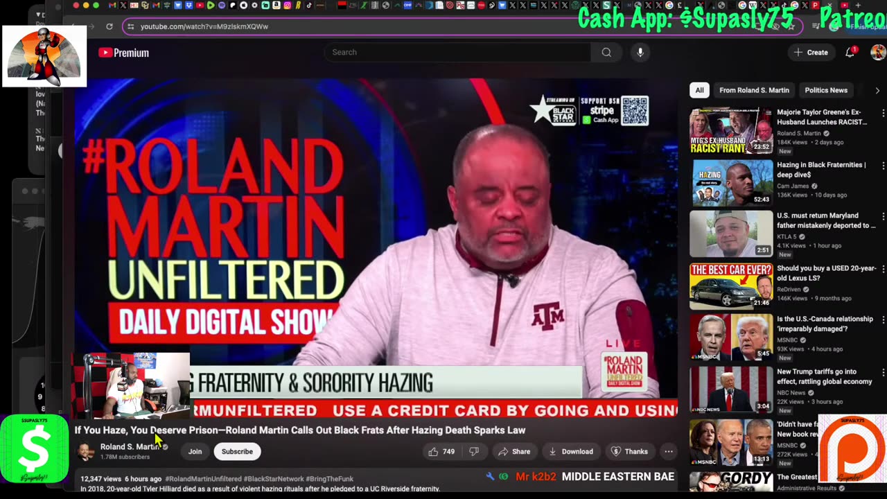 Tattoos Will Get You Deported, Terrence Howard Man Card, Hypocrisy of Beiber Fans, Gang Affiliated